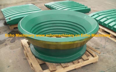 High Mn Metso Jaw Plates and Cones