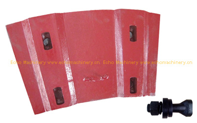 Ball Mill Liner with Customized Bolt