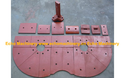 Side Plate Liner Blade and Mixing Arm