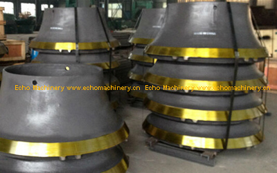 Sandvik H6800 Concave and Mantle