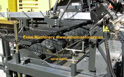 Spiral Leaves for Paver